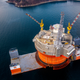 Illustration for article titled Here's The Largest Oil Rig Ever On Top Of The Largest Transport Ship